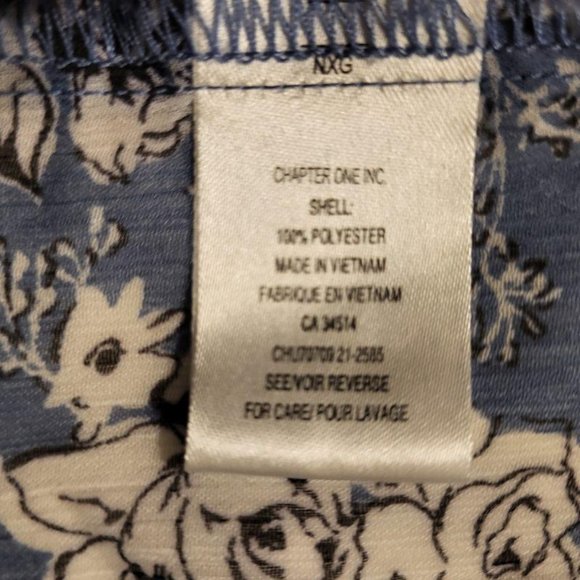 Blousology floral top, size large - Picture 6 of 7